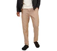 JPSTKANE JJSUMMER Linen Blend Jogger SN, Rubber/Detail:Melange, S