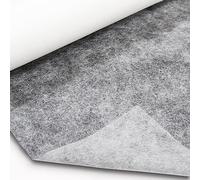 JPstraps - Tela Doble Cara Termoadhesiva para Dobladillo, Entretela Fusible de Plancha Ligera No Tejida para Manualidades, Costura, Patchwork, Acolchado y Más (Blanco, 100cm x 150cm)