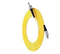 JPVLCNDJ Puente de fibra monomodo ST-FC UPC, cable de conexión óptico de 1-100m, cable de extensión simple cuadrado a redondo FTTH P-fibra óptica SM(ST-FC 100m)