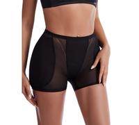 JPXJGT Faja Bragas Control Fuerte con Almohadillas Levanta Glúteos Braguitas Moldeadora de Bragas Relleno Caderas para Mujer S-6XL(Color:Black,Size:XL)