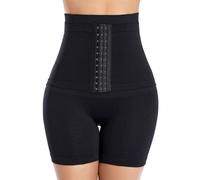 JPXJGT Mujer Moldeadoras Control de Barriga Interior Faja Pantalón Shapewear Adelgazante Pantalones Braguitas Body Shaper XS-5XL(Color:Black,Size:XS)