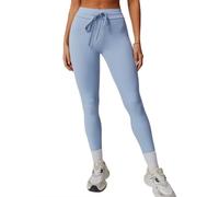 JPXJGT Mujer Push Up Mayas Deportivas Cintura Alta Elástico Pantalones Opaco Scrunch Butt Leggings para Yoga Running Fitness (Size:L,Color:Blue)