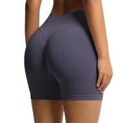 JPXJGT Mujer Shorts Correr Mallas Deporte Cortas Leggings para Fitness Yoga Workout(Size:M,Color:Grey 3)