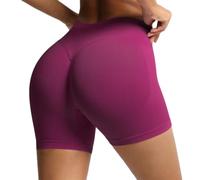 JPXJGT Mujer Shorts Correr Mallas Deporte Cortas Leggings para Fitness Yoga Workout(Size:XL,Color:Pink 3)