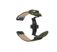 JPXXFM 22 26mm Nylon Watch Strap For Fenix 6 6X Pro 5X 5 Plus 3HR 935 945 6S 5S Butterfly Buckle Genuine Leather Band