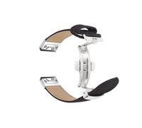 JPXXFM 22 26mm Nylon Watch Strap For Fenix 6 6X Pro 5X 5 Plus 3HR 935 945 6S 5S Butterfly Buckle Genuine Leather Band