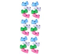 JPXXFM 3sets elegante anillo de rana de dibujos animados con el anillo de dedo meñique para mujeres fiestas 8pcs*3