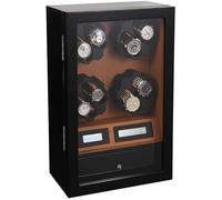 JPXXFM 8 + 5 bobinador automático de relojes, motor silencioso, 8 modos de rotación, pantalla táctil, caja de almacenamiento - Hecho a mano It's so kind of you