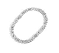 JPXXFM Accesorios de joyería extra brillante grande para hombre, cadena de hip hop Miami, ancho de 18 mm, collar de eslabones cubanos para hombre, pulgadas, caja incluida decoraciones