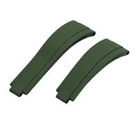 JPXXFM Adecuado para correa de goma de 20 mm, 21 mm sin hebilla