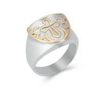 JPXXFM Anillo de cremación cruzada para cenizas para hombres cenizas conmemorativas anillo de dedos para el dedo para el amor uno-8- con