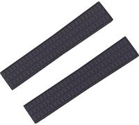 JPXXFM Banda de vigilancia de 18 mm de 19 mm para la correa de Patek para la banda de reloj de goma de las damas de Philippe Belt