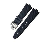 JPXXFM Bandas de reloj de goma de liberación rápida las 24x7 mm de 24x7 mm para la correa de la hebilla de tornillo en el extranjero VC en el VC