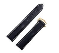 JPXXFM Bracelet de montre en cuir de vache nappa français authentique de qualité pour bracelet Omega 20 mm 21 mm DE VILLE AT150 Confortable pour 300, 21mm, Agate