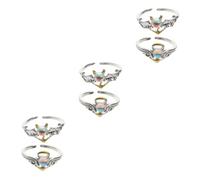 JPXXFM Engagement Cute Matching Moon Stones Women Wedding Decorations Ceremony Alloy