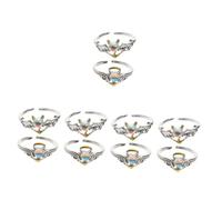JPXXFM Engagement Cute Matching Moon Stones Women Wedding Decorations Ceremony Alloy