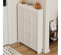 JPXXFM Extra Slim Shoe Cabinet with 3 Flip Drawers for Entryway Storage