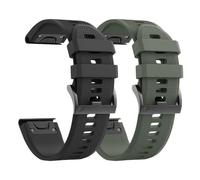 JPXXFM For Forerunner 935 Watch Band Silicone Watch Strap Replacement for Fenix 5/Fenix 5 Plus/Fenix 6/Fenix 6 Pro/Forerunner 935/945/Approach S60/Quatix 5