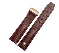JPXXFM Genuine Leather Watchband For Watch Strap 20mm 22mm Folding Buckle Leisure Business Cow Leather Bracelet