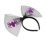 JPXXFM Halloween Spider Hair Band Butterfly Bow Tadle for Carnival and Party