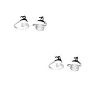 JPXXFM Hombo de bruja Anillos de banda para diadema de oro Promesa de calabaza Garra de Halloween La cadena Ajustable Accesorio de adolescentes Contador de dedos Joyería de aleación