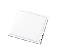 JPXXFM ID Billetera Corta de Color sólido Hombres Abiertos Ranuras de Cartas múltiples billetines para Mujeres (, única Talla)