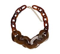 JPXXFM Joyas/collares Fashion Forma Punk Resin Chunky Chunky colgante grande Colgante retro acrílico colgantes de mujeres