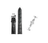JPXXFM Leather Watch Straps For Hamilton Maestro Original Men Leather Watchband