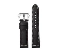 JPXXFM Leather Watch Straps For Hamilton Maestro Original Men Leather Watchband