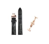 JPXXFM Leather Watch Straps For Hamilton Maestro Original Men Leather Watchband