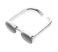 JPXXFM Lindos anillos de anteojos para parejas Gafas de sol abiertas ANILLAS ANILLAS DE LA NOVICIA APLABLE PARA LA NOVICIÓN ACCESORIO CREATIVO Y CHIMICAL