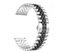 JPXXFM Mira la correa de liberación rápida Correa de acero inoxidable adecuada para un sólido de reemplazo de pulsera de metal adecuado para una correa desmontable de 20 mm de 22 mm