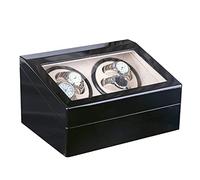 JPXXFM Mira Winder Watching Winders Automatic Watch Winder Motor Tranquilo 4 6 Almohadas de Relojes Winder Winker Automáticos Relojes Mecánicos Caja de Almacenamiento Buena atmósfera Winder