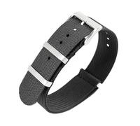 JPXXFM Nylon Braided Strap For Omega Canvas Watch Band For Hamilton