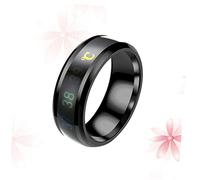 JPXXFM Smart Ring Mood Changing Funcion Tize Titanium Steel Tamaño del anillo de dedo No.11 para fiestas de ropa diaria