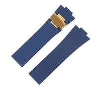JPXXFM Ulysse-Nardin Marine Bracelet de montre en silicone étanche en caoutchouc pour homme 25 x 12 mm