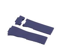 JPXXFM Ulysse-Nardin Marine Bracelet de montre en silicone étanche en caoutchouc pour homme 25 x 12 mm