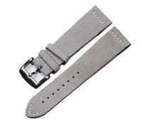 JPXXFM Wachband For MIDO Ocean Star Navigator M032M032607A Suede Genuine Leather Watch Strap