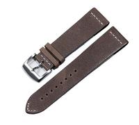 JPXXFM Wachband For MIDO Ocean Star Navigator M032M032607A Suede Genuine Leather Watch Strap