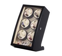 JPXXFM Watch Winder Automatic Watch Winder Storage Display Box with 12+4 Slot Automatic Rotation Watch Winder Display Box with Quiet Motors Wood Shell Piano Paint Exterior and 5 Rotation Mode Setting