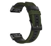 JPXXFM Watchband For Enduro/Tactix Delta Nylon Leather Band For Fenix 7X/Descent MK1 MK2 MK2i Watch Easyfit Wrist Strap