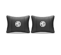 JPYDFI Reposacabezas Asiento de Coche para MG MG4 EV 2022-, Almohada Cuello del Coche Coche Cojín Reposacabezas,Black- 2*Lumbar Support