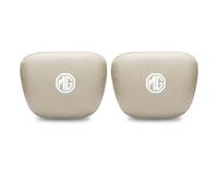 JPYDFI Reposacabezas Asiento de Coche para MG MG4 EV 2022-, Almohada Cuello del Coche Coche Cojín Reposacabezas,Beige- 2*headrest