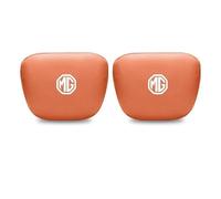 JPYDFI Reposacabezas Asiento de Coche para MG MG4 MG5 ZS HS EZS EHS EV 2023 2022, Almohada Cuello del Coche Coche Cojín Reposacabezas,Orange- 2*headrest