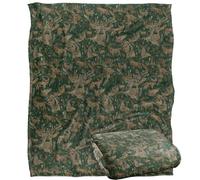 Jq Licensing - Jl-JP Big Game Deer Moose Hunting Pattern 2 Silky Touch Super Soft Throw Blanket 152 X 127 Cm