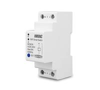 JQEYEWYKK Interruptor automático Inteligente WiFi de riel DIN 2P 80A con Control Remoto de Smart Life for hogares Inteligentes MCB238