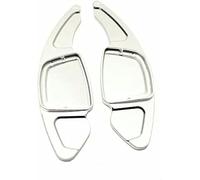 JQHXFDC - 2 Extensiones de Palanca de Cambios para Volante de Coche para Audi para A3 A4 S4 B9 A5 A6 C8 A7 2019 2020+