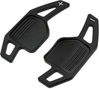JQHXFDC - 2 Extensiones de Palanca de Cambios para Volante de Coche para Audi para Q5 8R 2008 2009 2010 2011 2012