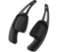 JQHXFDC - Extensión de Las levas de Cambio del Volante del Coche Adhesivo para Coche - Apto para Audi A3 8V A4 A5 Q2 Q5 Q7 S3 S5 SQ2 SQ7 TT TTS 2017 2018 2016