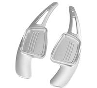 JQHXFDC - Extensión de Las levas de Cambio del Volante del Coche Adhesivo para Coche - Apto para Audi A3 8V A4 A5 Q2 Q5 Q7 S3 S5 SQ2 SQ7 TT TTS 2017 2018 2016